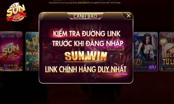 Sunwin gặp phải tình trạng giả mạo link rất nhiều lần